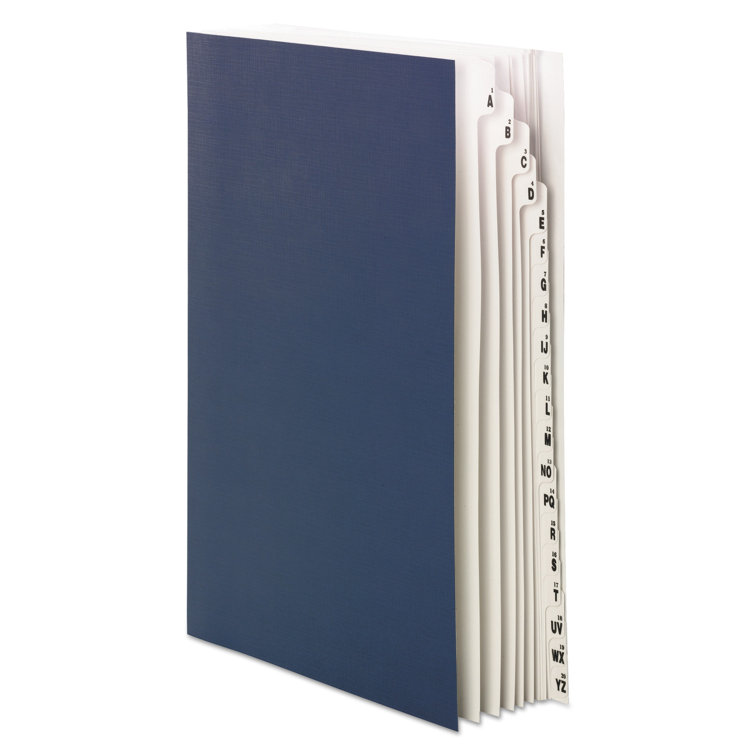 Smead Deluxe Expandable Desk File, 120/AZ Index, Legal Size